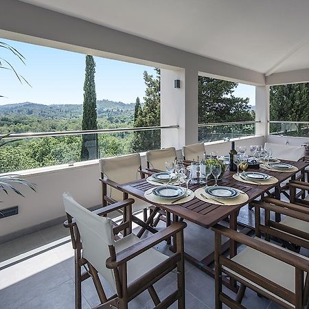 Gem Villa in Viros Corfu Esterno foto
