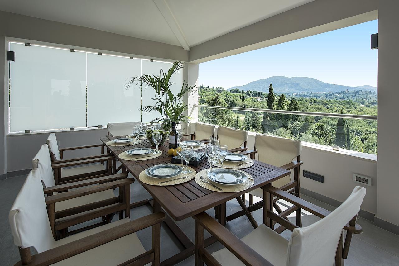 Gem Villa in Viros Corfu Esterno foto