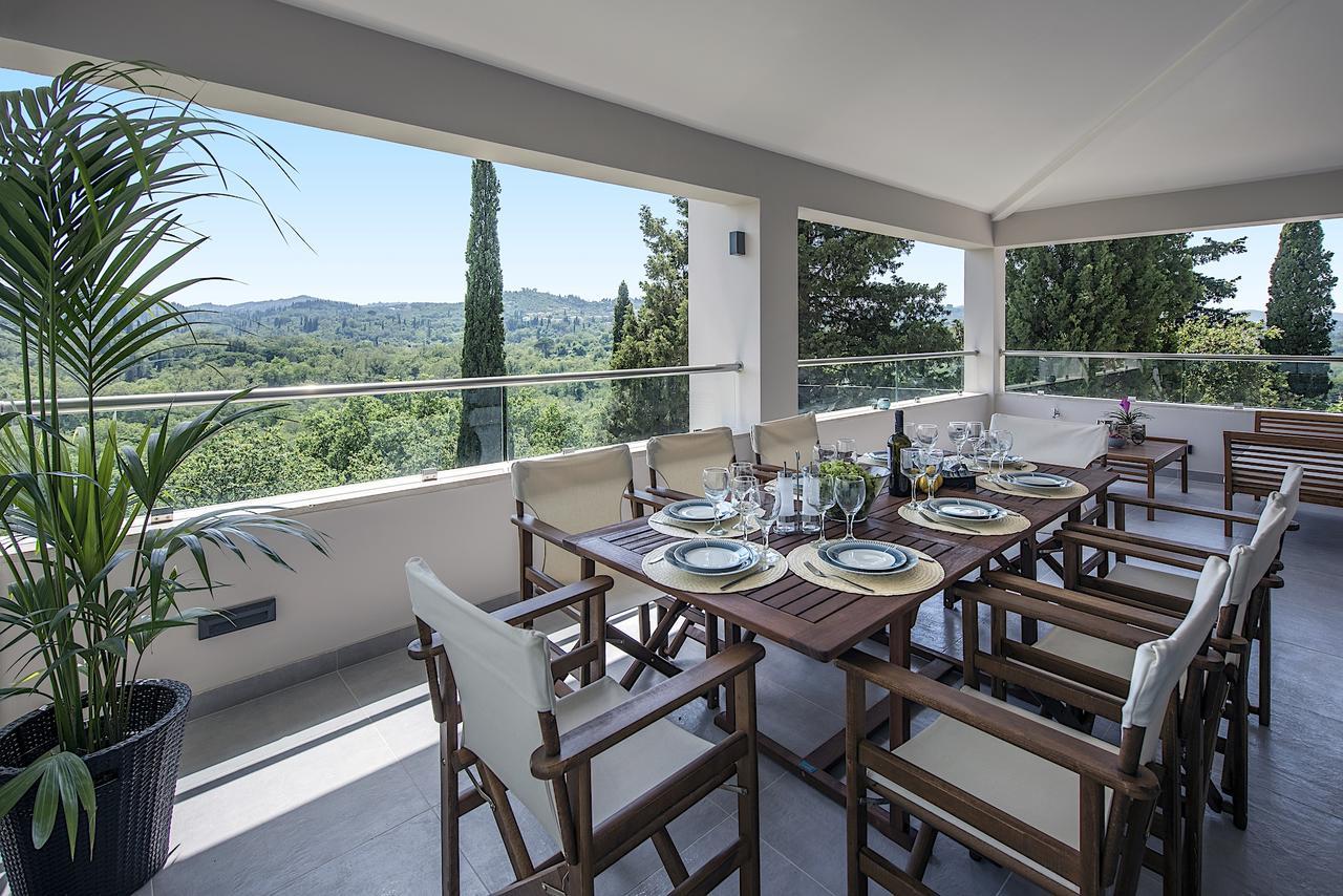 Gem Villa in Viros Corfu Esterno foto