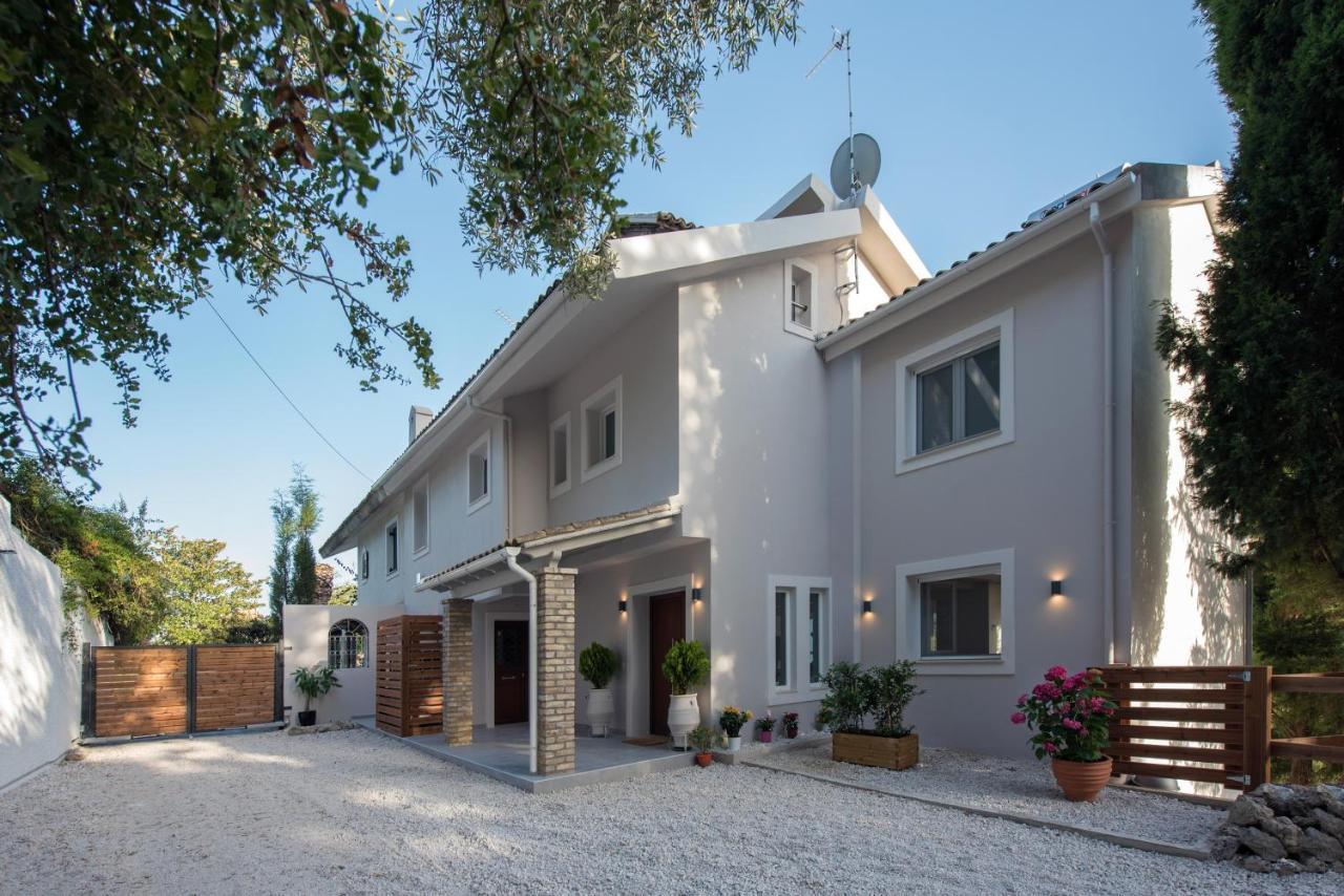 Gem Villa in Viros Corfu Esterno foto
